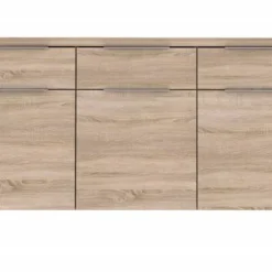 Bahut 3 Portes Aspect Chêne Clair