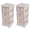 Étagère Commode (lot De 2)