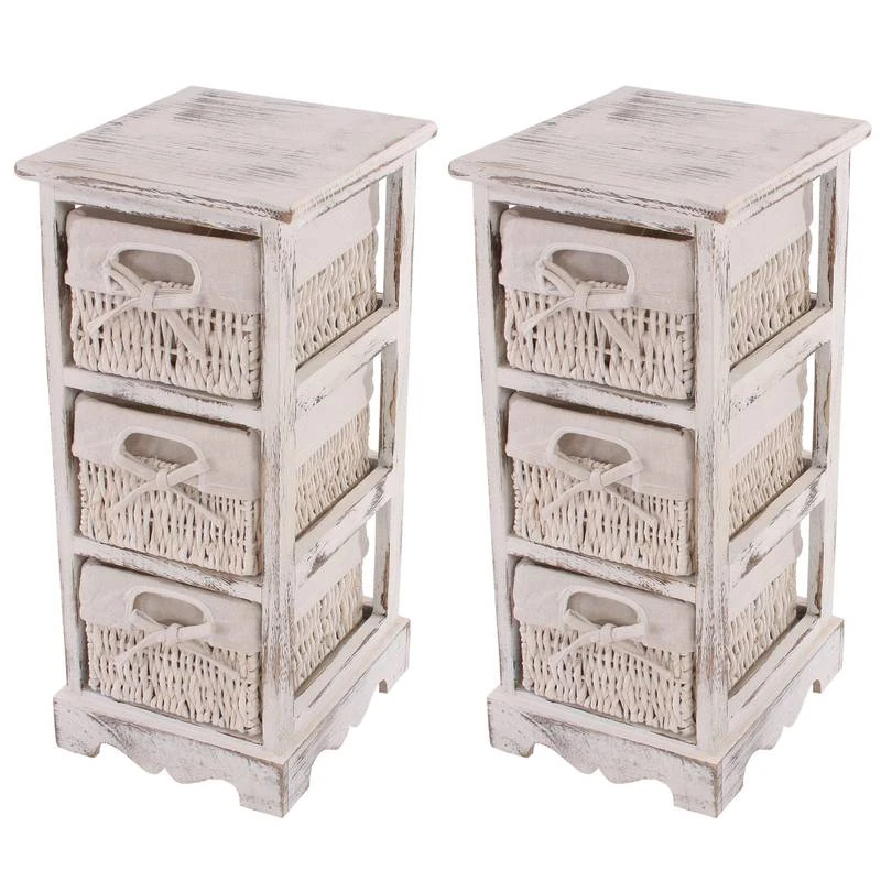 Étagère Commode (lot De 2) 1 Étagère Commode (lot De 2)