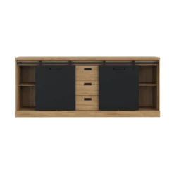Buffet 214cm 2 Portes Coulissantes FARM 7 Buffet 214cm 2 Portes Coulissantes FARM -Pas Cher Vidaxl Magasin b51e41fee075450fa3f3ac8a44b2791e