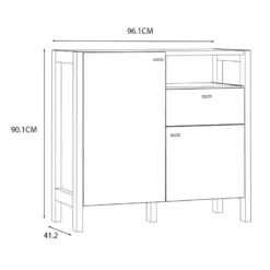 Buffet Moderne 1 Tiroir 2 Portes NORWAY 9 Buffet Moderne 1 Tiroir 2 Portes NORWAY -Pas Cher Vidaxl Magasin c12a022964944beba09cf263184f384b