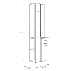 Meuble Entrée Miroir, Rangement - NINA 9 Meuble Entrée Miroir, Rangement - NINA -Pas Cher Vidaxl Magasin c14b3d614d5c46209ec5d973d92687e0