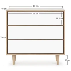 Commode Nuit Denia -Pas Cher Vidaxl Magasin c28fb918bf764c3090162a81b0021ce5