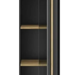 Vitrine 1 Porte Et 3 étagères - H190 Cm -Pas Cher Vidaxl Magasin c99990a421614ebb93c9067a7c617636.cropped 340 66 555 1267.processed