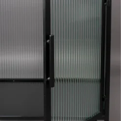 Vitrine 2 Portes Métal Et Verre Trempé -Pas Cher Vidaxl Magasin ced7156c8cf94f31a7cb52e826b018f7