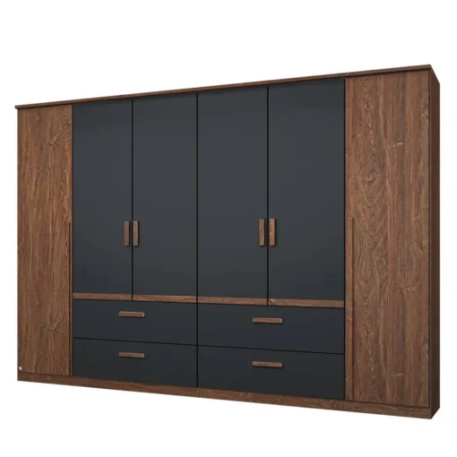 Armoire à Portes Battantes Bernau 2 Armoire à Portes Battantes Bernau -Pas Cher Vidaxl Magasin drehtuerenschrank bernau graumetallic 271 cm 6 tuerig 3748000