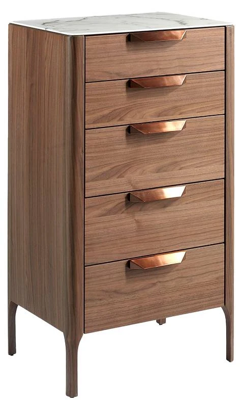 Chiffonnier En Bois De Noyer 1 Chiffonnier En Bois De Noyer