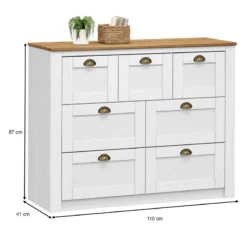 Commode BOLTON -Pas Cher Vidaxl Magasin e694bfcce6524486afa8c00b3cc571d1