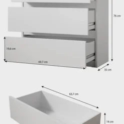 FURNIX Commode Avec 3 Tiroirs -Pas Cher Vidaxl Magasin ea76fa858a23429a9e157e074b1c3dcf.cropped 492 93 1139 1899.processed