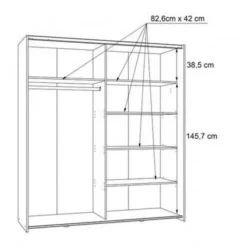 Armoire 2portes Coulissantes 5 Tablettes -Pas Cher Vidaxl Magasin ee3c6975dc144530b242967a9e0957bf.cropped 156 60 577 612.processed