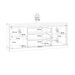 Buffet 214cm 2 Portes Coulissantes FARM 9 Buffet 214cm 2 Portes Coulissantes FARM -Pas Cher Vidaxl Magasin eef0bfb8fa9f4990b0a9fe45a7b17df8