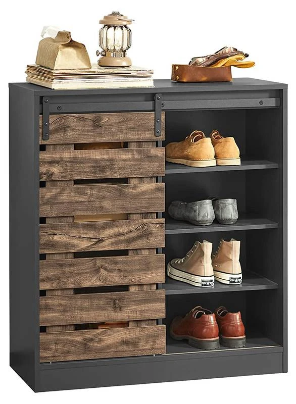 Commode à Chaussures Armoire FSB65-HG 1 Commode à Chaussures Armoire FSB65-HG