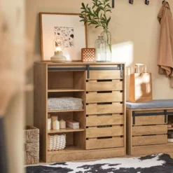 Commode à Chaussures Armoire FSB65-HG 24 Commode à Chaussures Armoire FSB65-HG -Pas Cher Vidaxl Magasin fe55f0d0c250456ea214b0851f1a27e0
