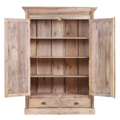 Armoire De Vestibule Cella -Pas Cher Vidaxl Magasin garderobenschrank cella mango massiv 4294508