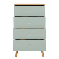 Commode Dot II -Pas Cher Vidaxl Magasin kommode dot ii eiche teilmassiv mint 5147868