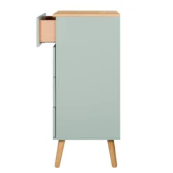 Commode Dot II -Pas Cher Vidaxl Magasin kommode dot ii eiche teilmassiv mint 5147876