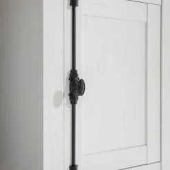 Vaisselier Geestland -Pas Cher Vidaxl Magasin kommode geestland i pinie weiss dekor 4535672