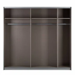Armoire à Portes Coulissantes Quadra II -Pas Cher Vidaxl Magasin schwebetuerenschrank quadra ii 226 cm 2 tuerig 210 cm eiche sonoma dekor alpinweiss 2827170