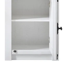 Vitrine Geestland 15 Vitrine Geestland -Pas Cher Vidaxl Magasin standvitrine geestland pinie weiss dekor 4535452