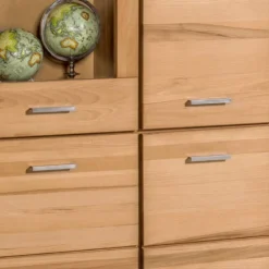 Armoire Vitrine Lombok II -Pas Cher Vidaxl Magasin standvitrine lombok iii teilmassiv wildeiche 5004088