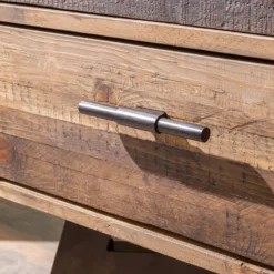 Vitrine Tamati -Pas Cher Vidaxl Magasin standvitrine tamati pinie massiv 4922312