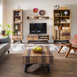 Vitrine Tamati -Pas Cher Vidaxl Magasin wohnwand tamati i 3758460